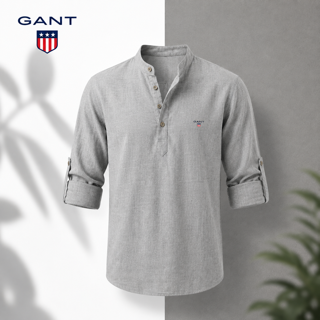 GT™ | Avslappnad Henley-skjorta