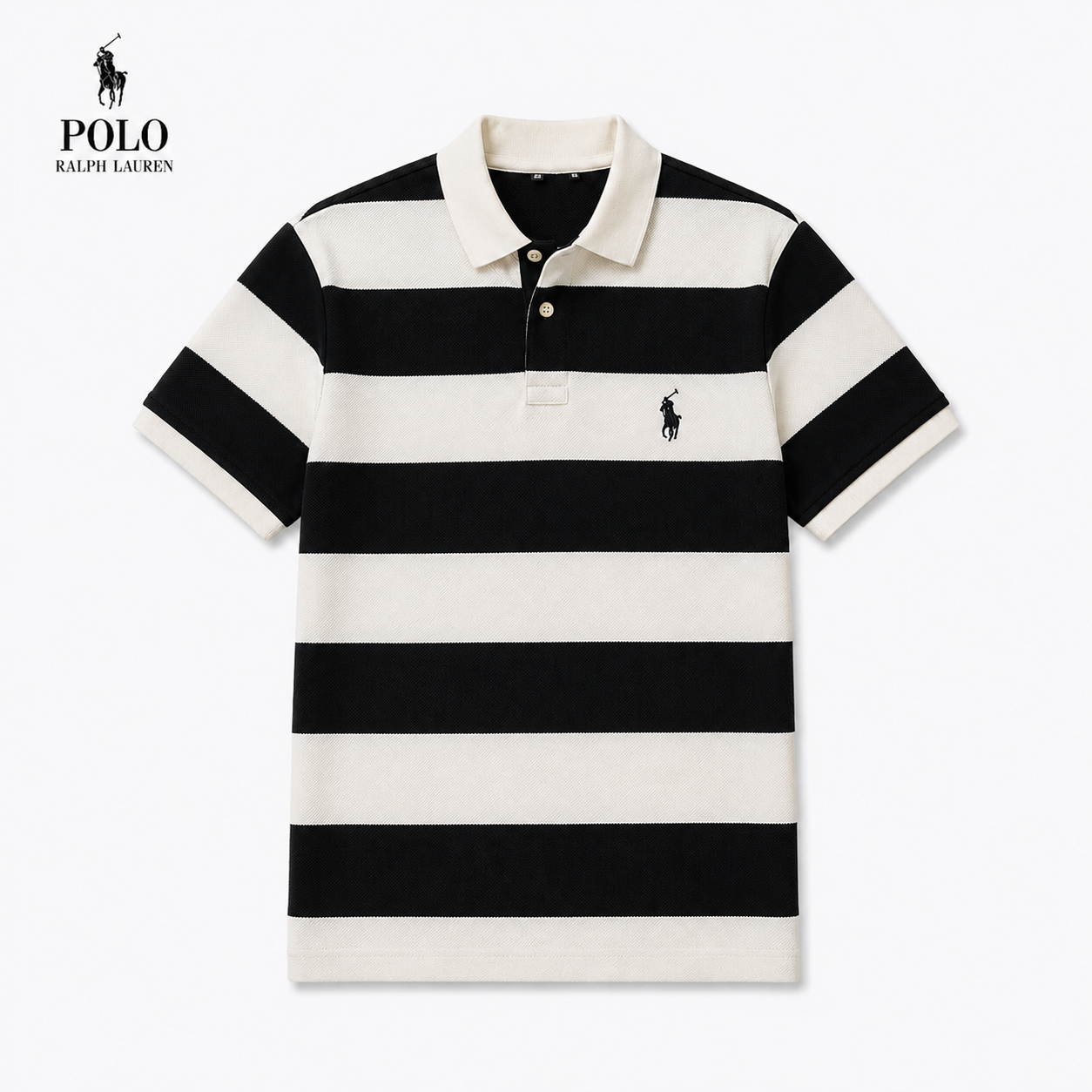 Polo pour homme au design raffiné et aux détails emblématiques