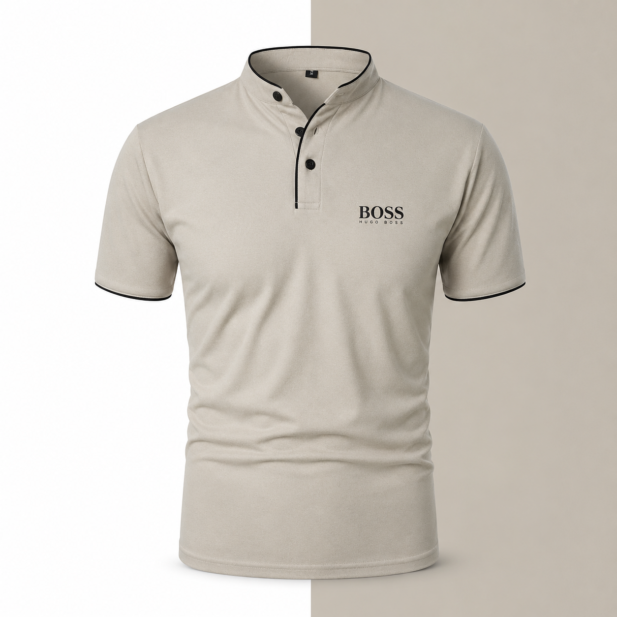 HB® Polo Casual da Uomo in Cotone Premiu