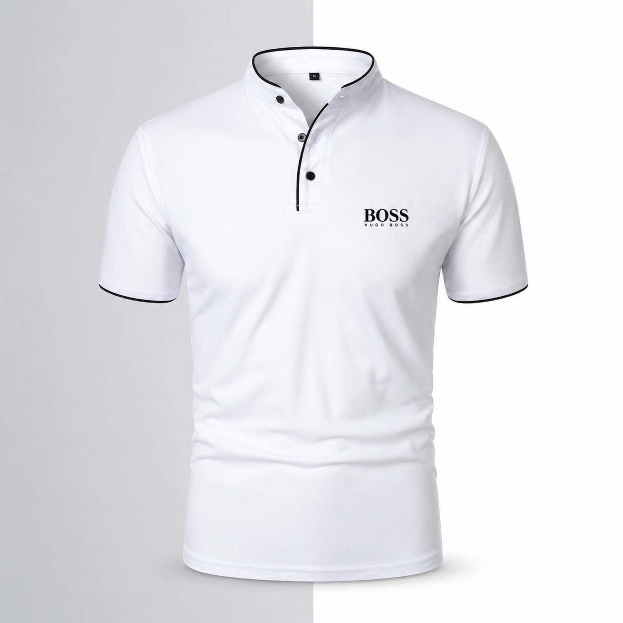 HB® Polo Casual da Uomo in Cotone Premiu