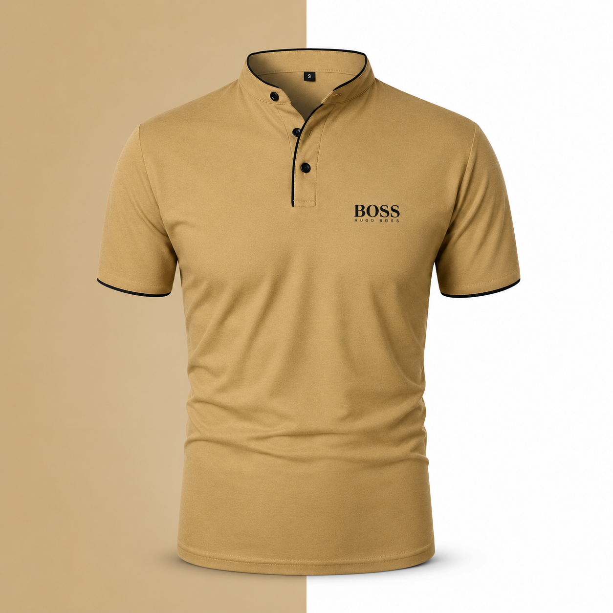 HB® Polo Casual da Uomo in Cotone Premiu