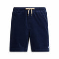 Pantaloncini in velluto a coste RL - Blu Navy