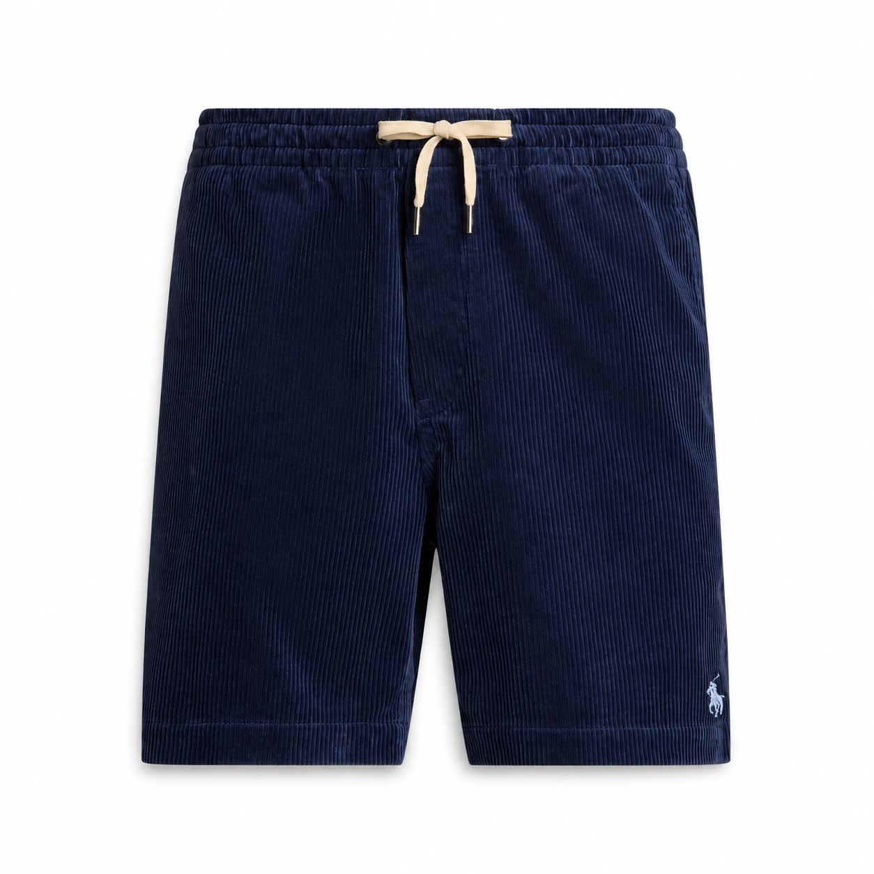 Pantaloncini in velluto a coste RL - Blu Navy