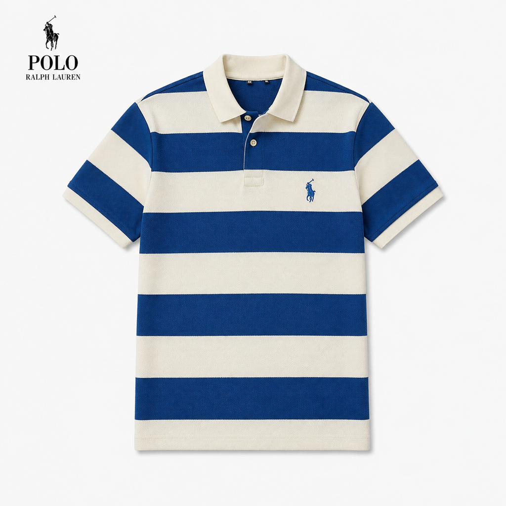 Polo pour homme au design raffiné et aux détails emblématiques