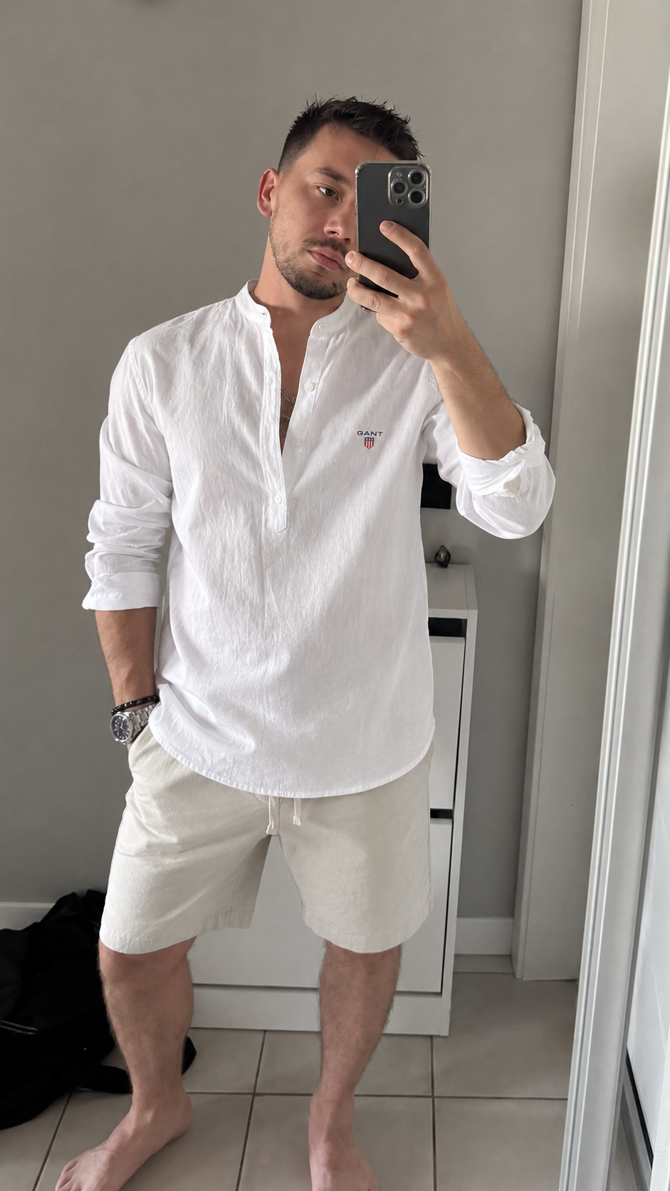 Détail de la chemise Strive Outfit