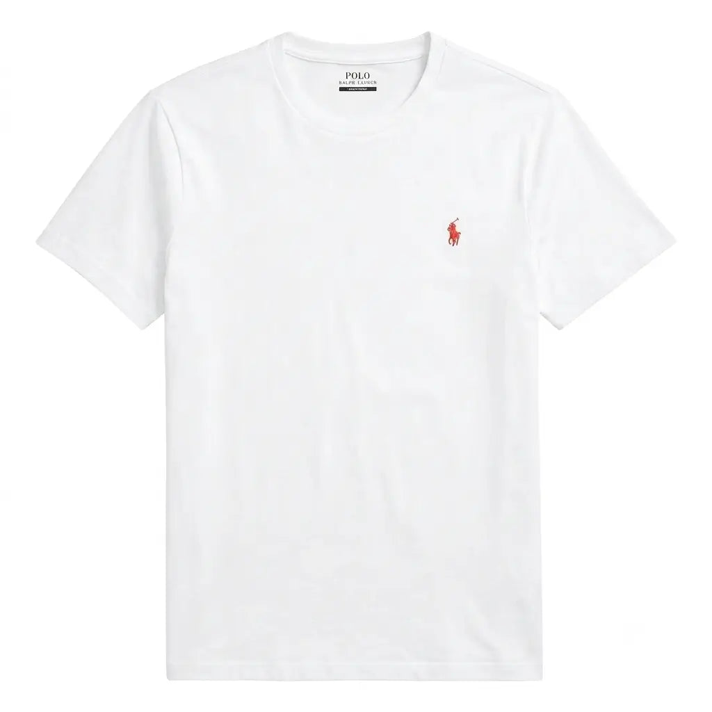 RL – T-shirt Girocollo in Cotone da Uomo