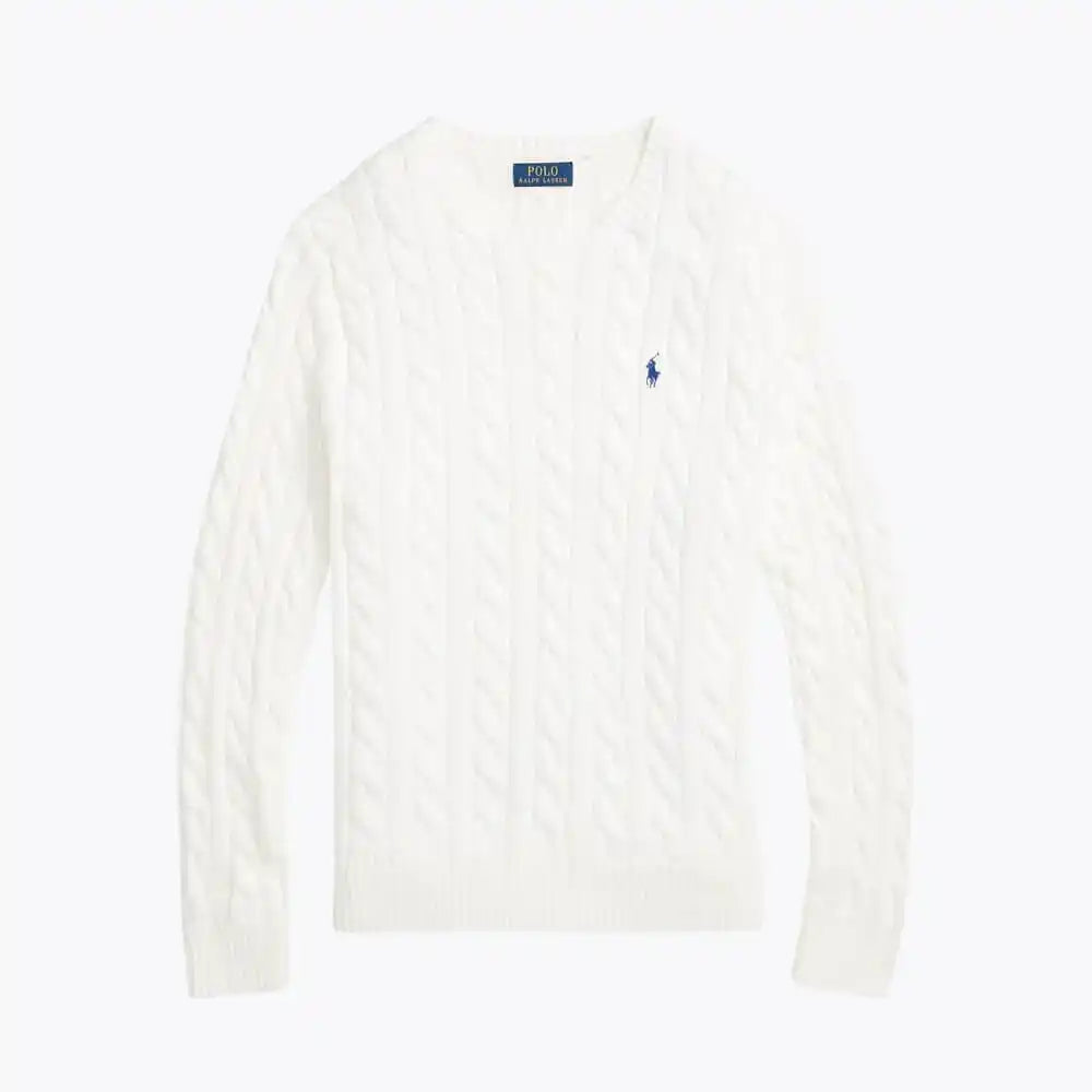 Pullover Girocollo Classico a Trecce da Uomo