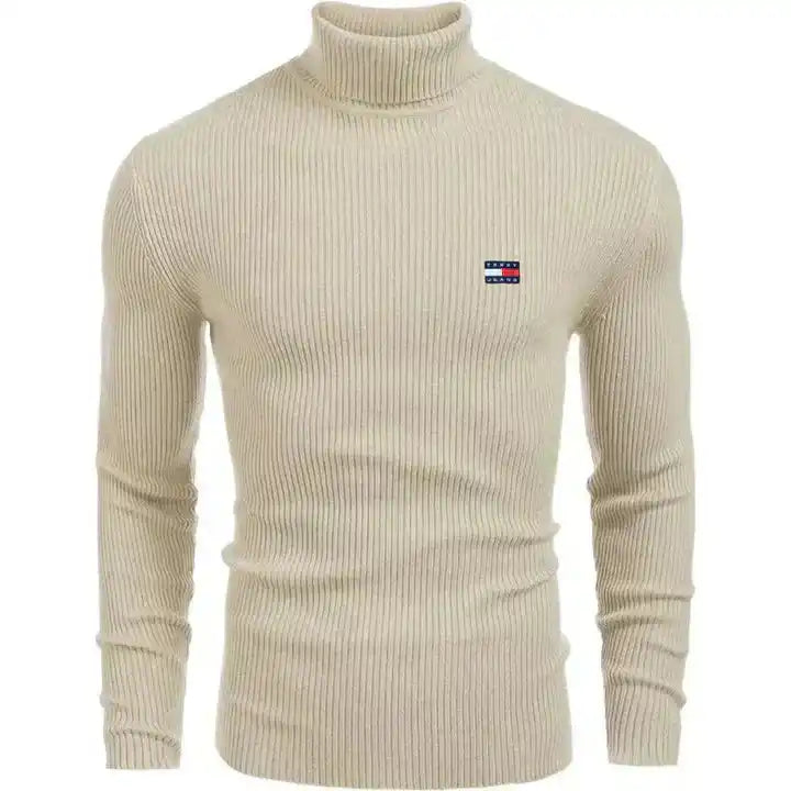 Maglione Classico a Collo Alto TH