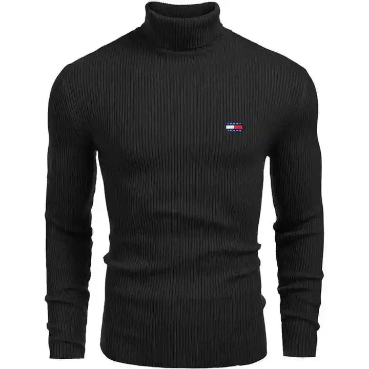 Maglione Classico a Collo Alto TH
