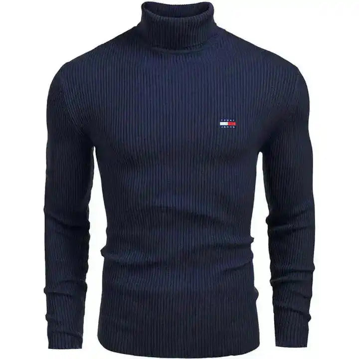 Maglione Classico a Collo Alto TH