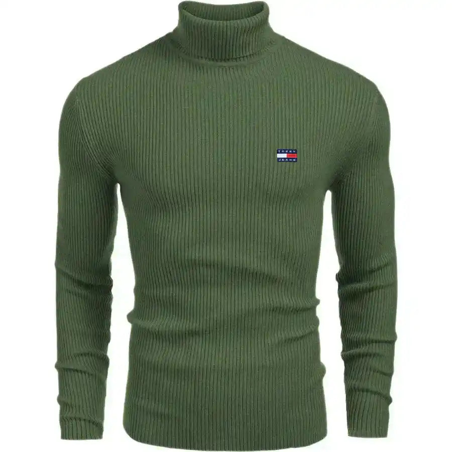 Maglione Classico a Collo Alto TH