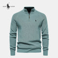 Maglione con Mezza Zip